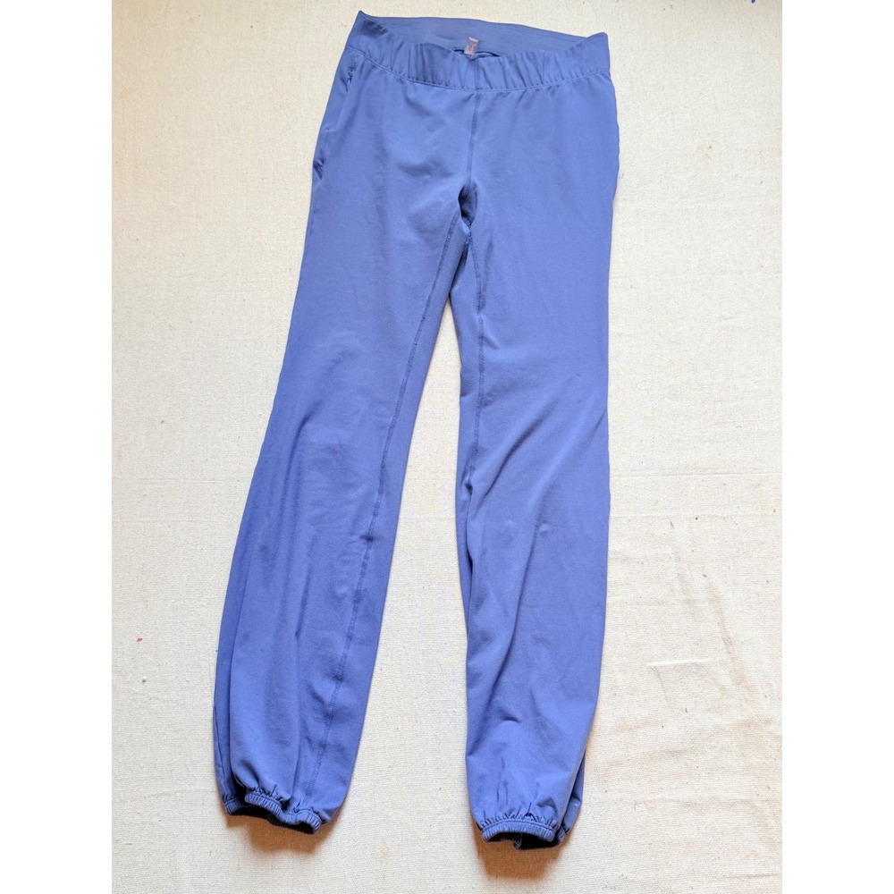 Free People Movement FP Balloon Bubble Jogger Pants Blue Purple Small S/P